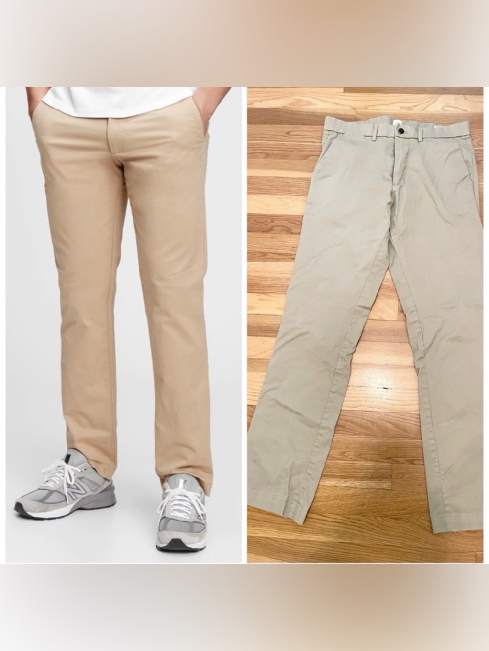 Modern Khakis in Straight Fit with GapFlex